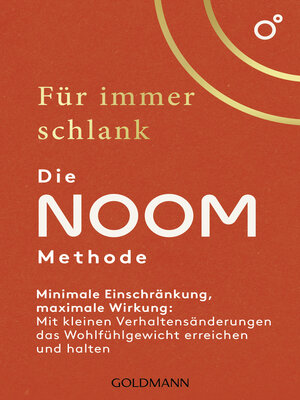 cover image of Für immer schlank – Die Noom-Methode